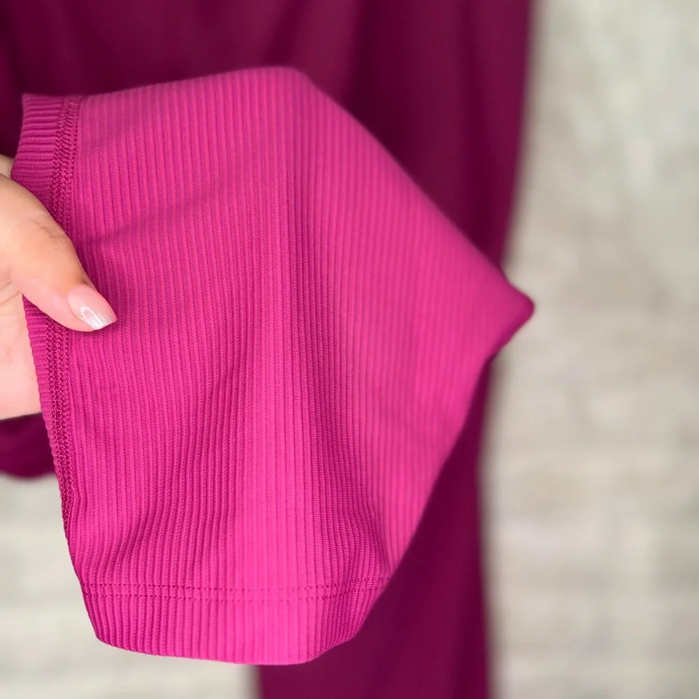 Old Navy - Ribbed Leggings - Mauve 3X - Powersoft - 7/8 Ankle - Picture 5 of 5